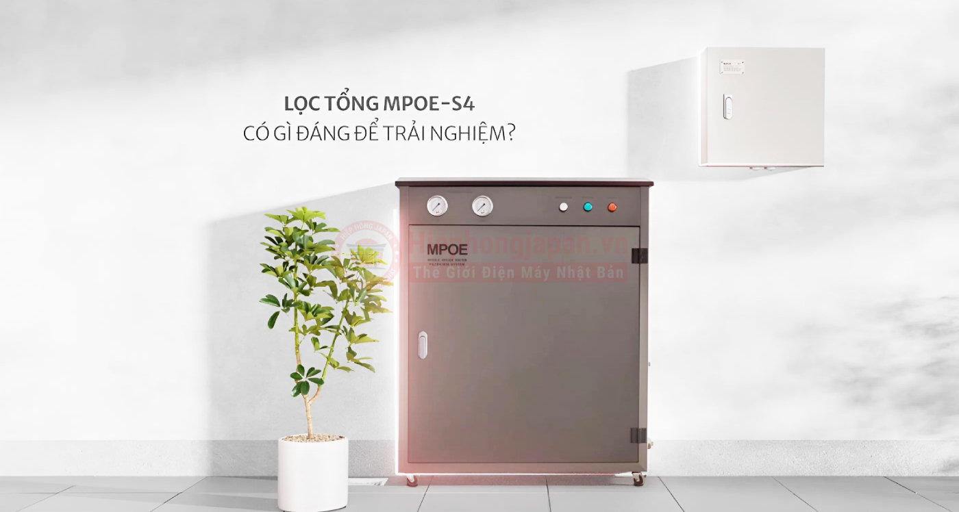 Cleansui MPOE-S4 công nghệ làm sạch thông minh