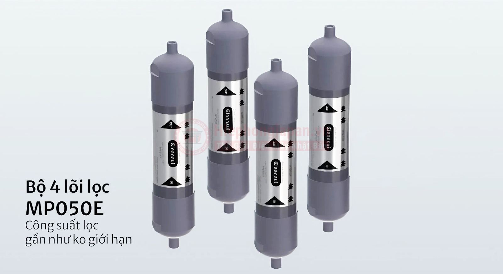 Cấu hình mạnh mẽ với 4 bộ lọc MPOE050E