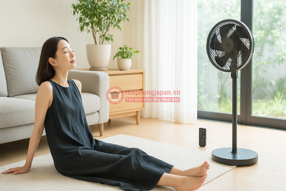 quạt điện Mitsubishi R30J-DDC-K nội địa Nhật Bản