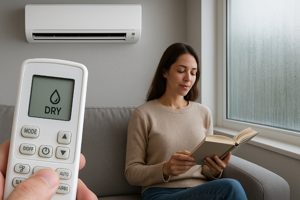 chế độ Dry trên điều hoà