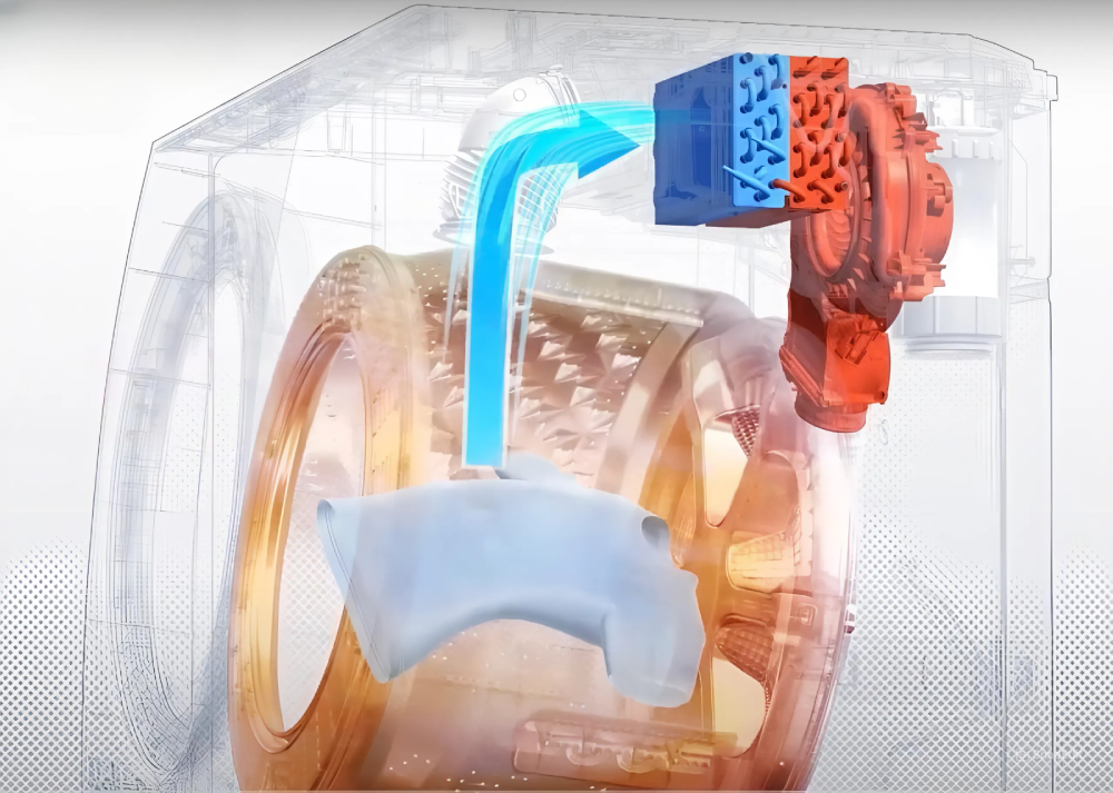 NA-LX125CL-W cong nghe bom say nhiet