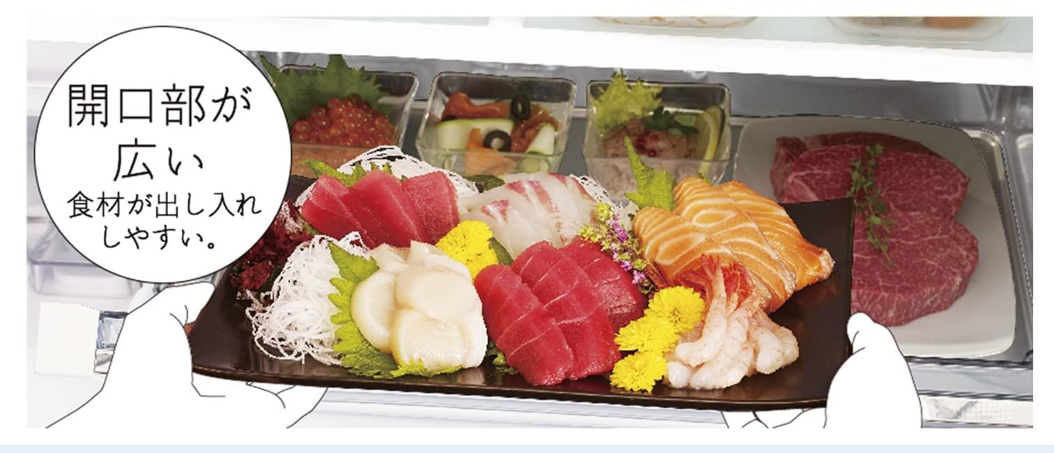 ngan cap dong mem cua tu lanh Hitachi R-HXCC54V