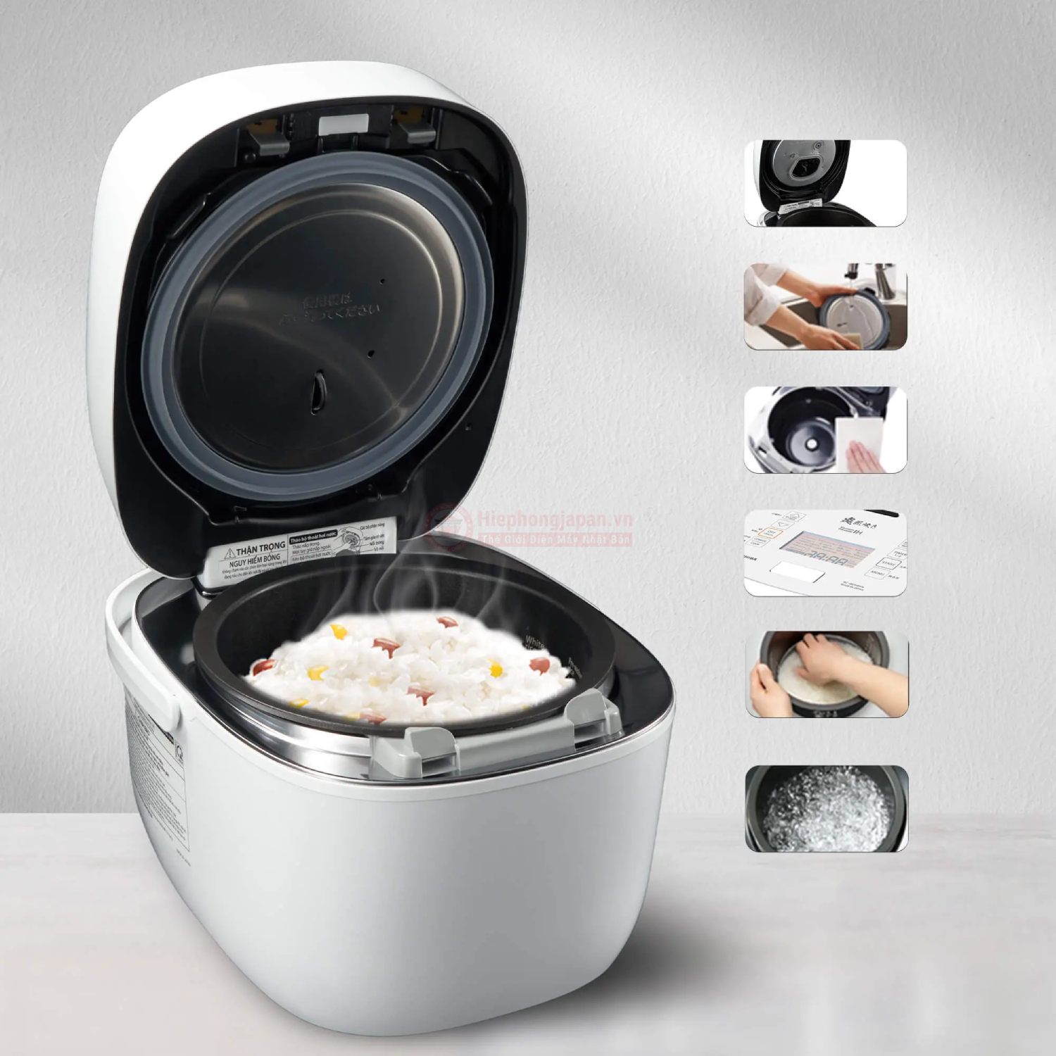 Dễ dàng vệ sinh – An toàn cho sức khỏe