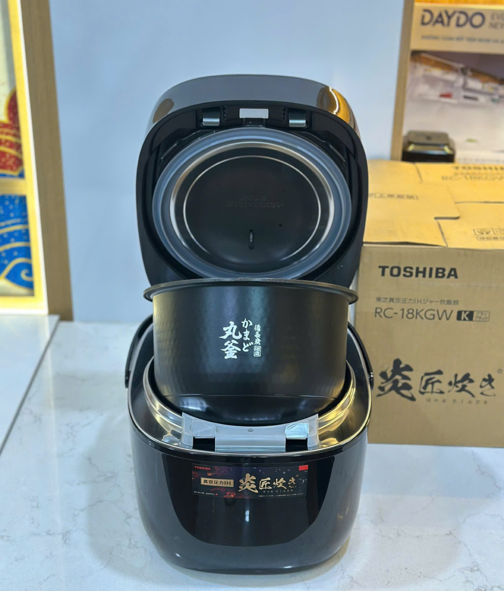 noi com dien Toshiba RC-18KGW mau den