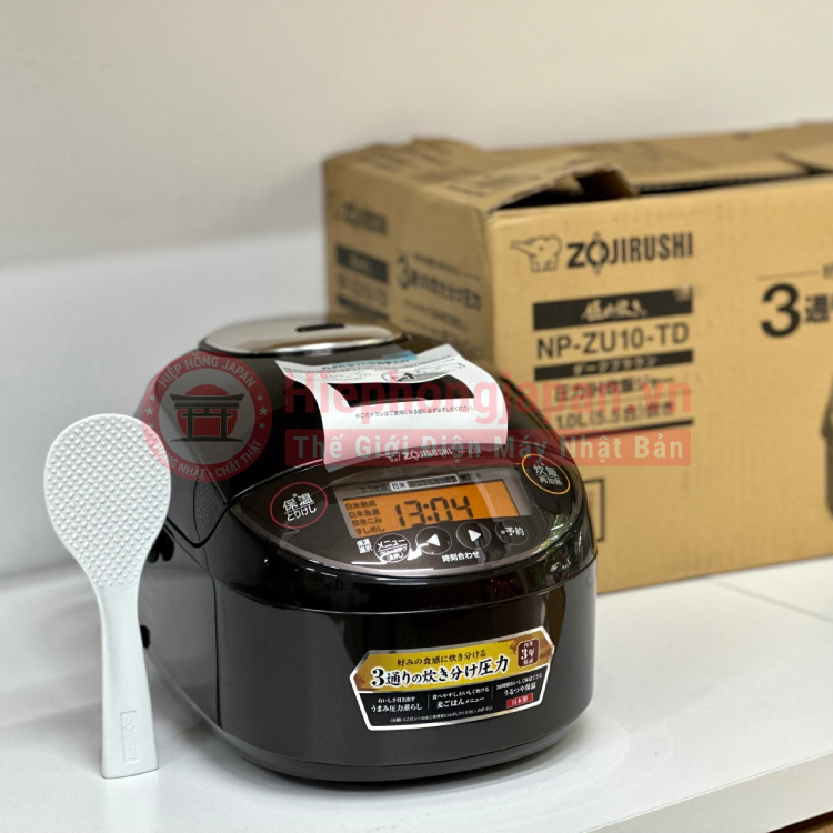 Zojirushi NP-ZU10-TD co thiet ke sang trong