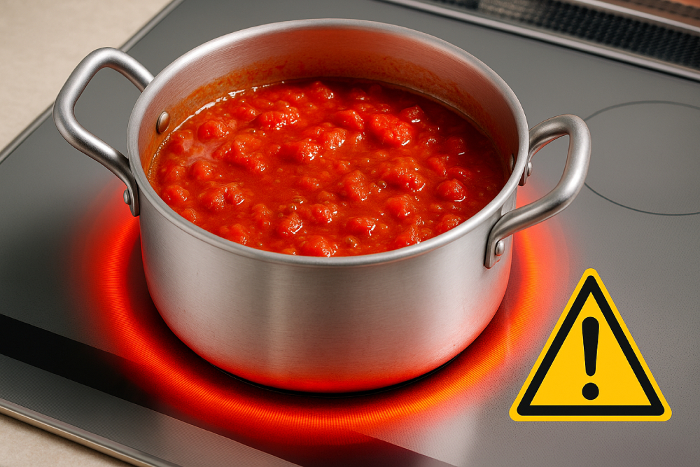 lưu ý khi sử dụng nồi nhôm cho bếp từ