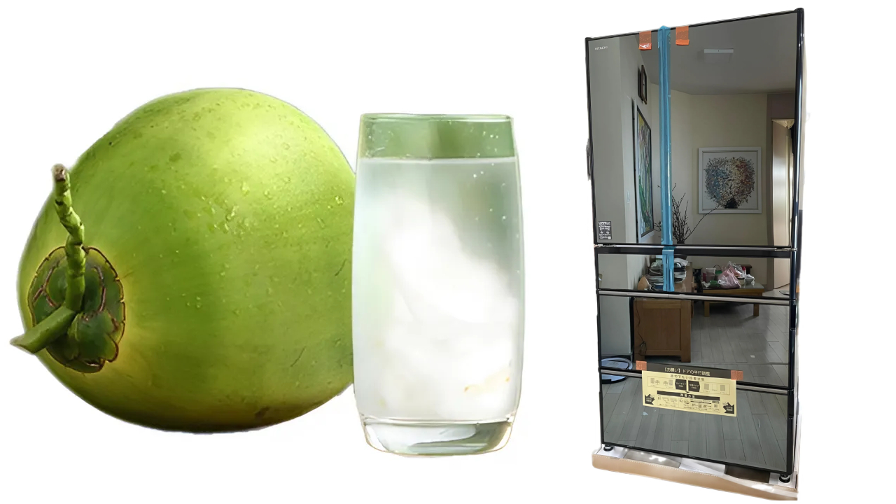 nuoc dua de trong tu lanh duoc bao lau