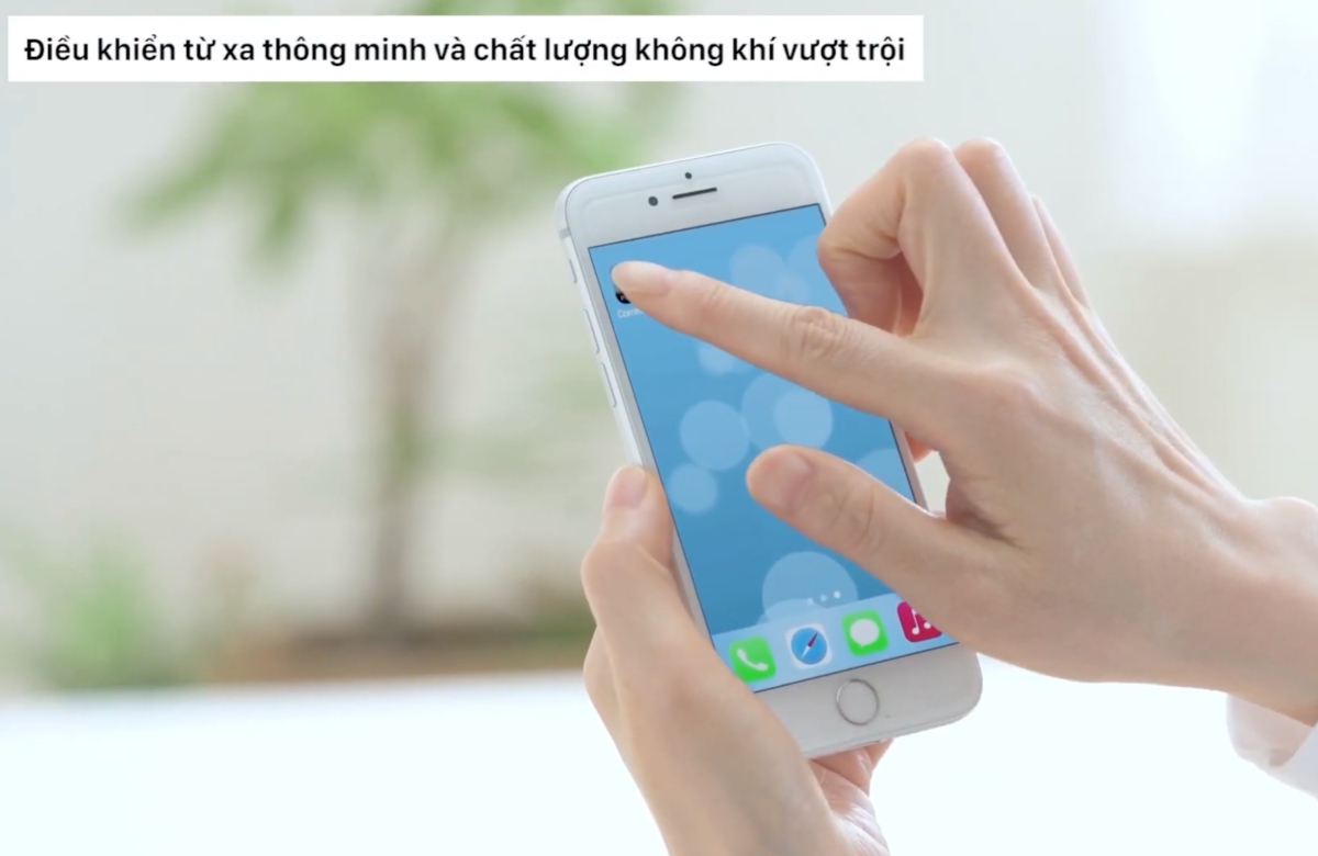 Panasonic CS-223DFL dieu khien bang dien thoai