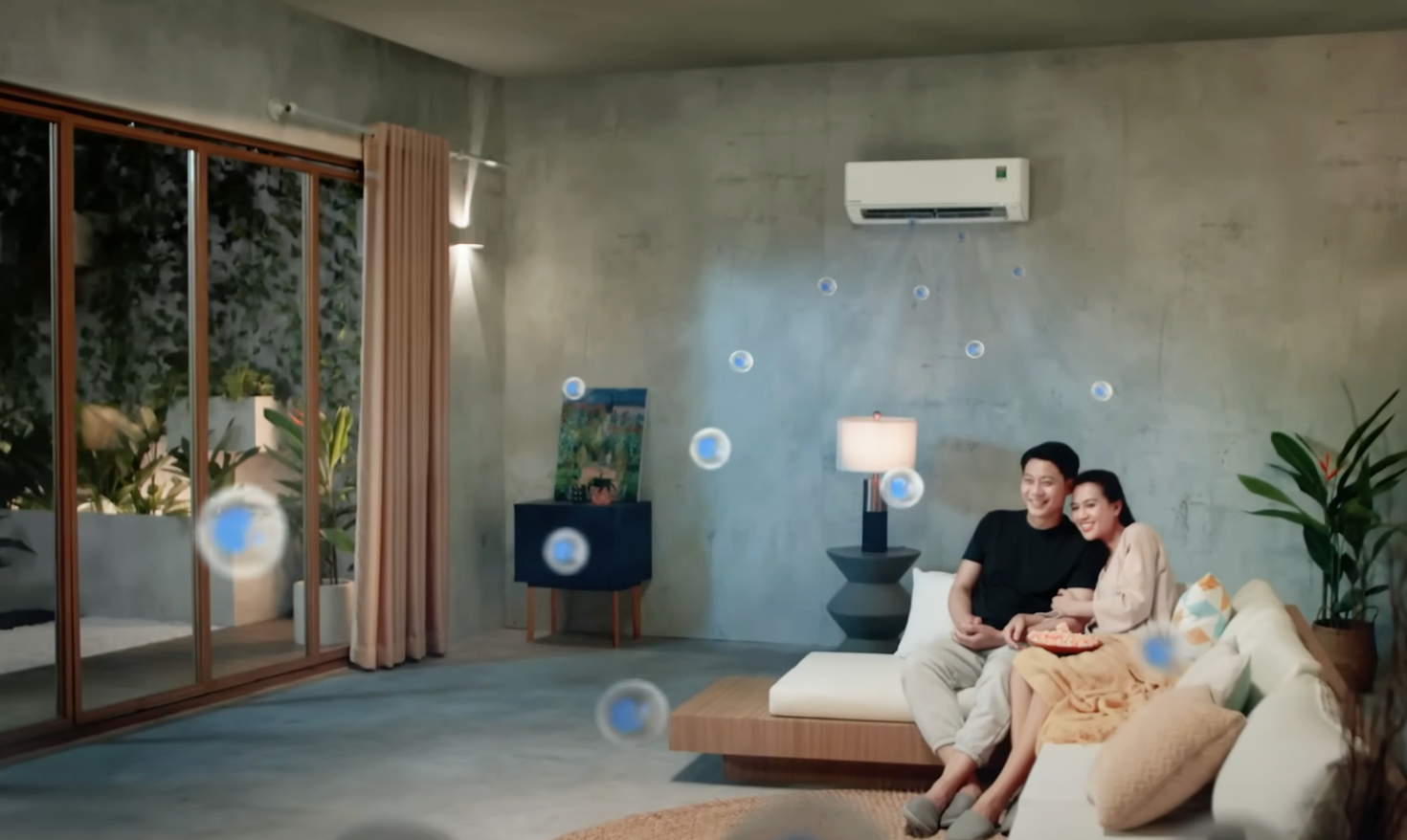 dieu hoa Panasonic CS-223DFL khu nam moc