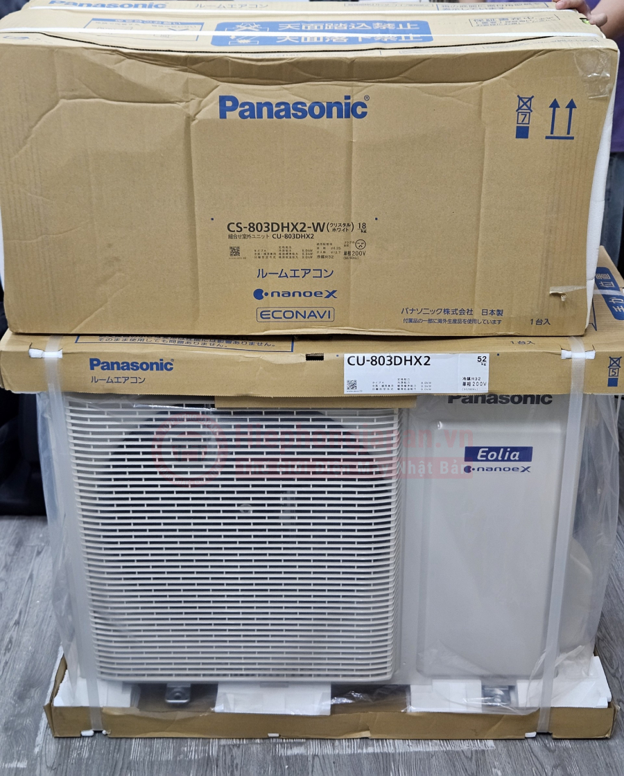 dieu hoa 2 chieu Panasonic CS-803DHX2 hiephongjapan.vn