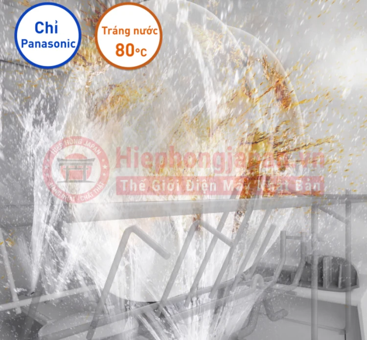 Panasonic NP-TH1WEVN de dang loai bo dau mo