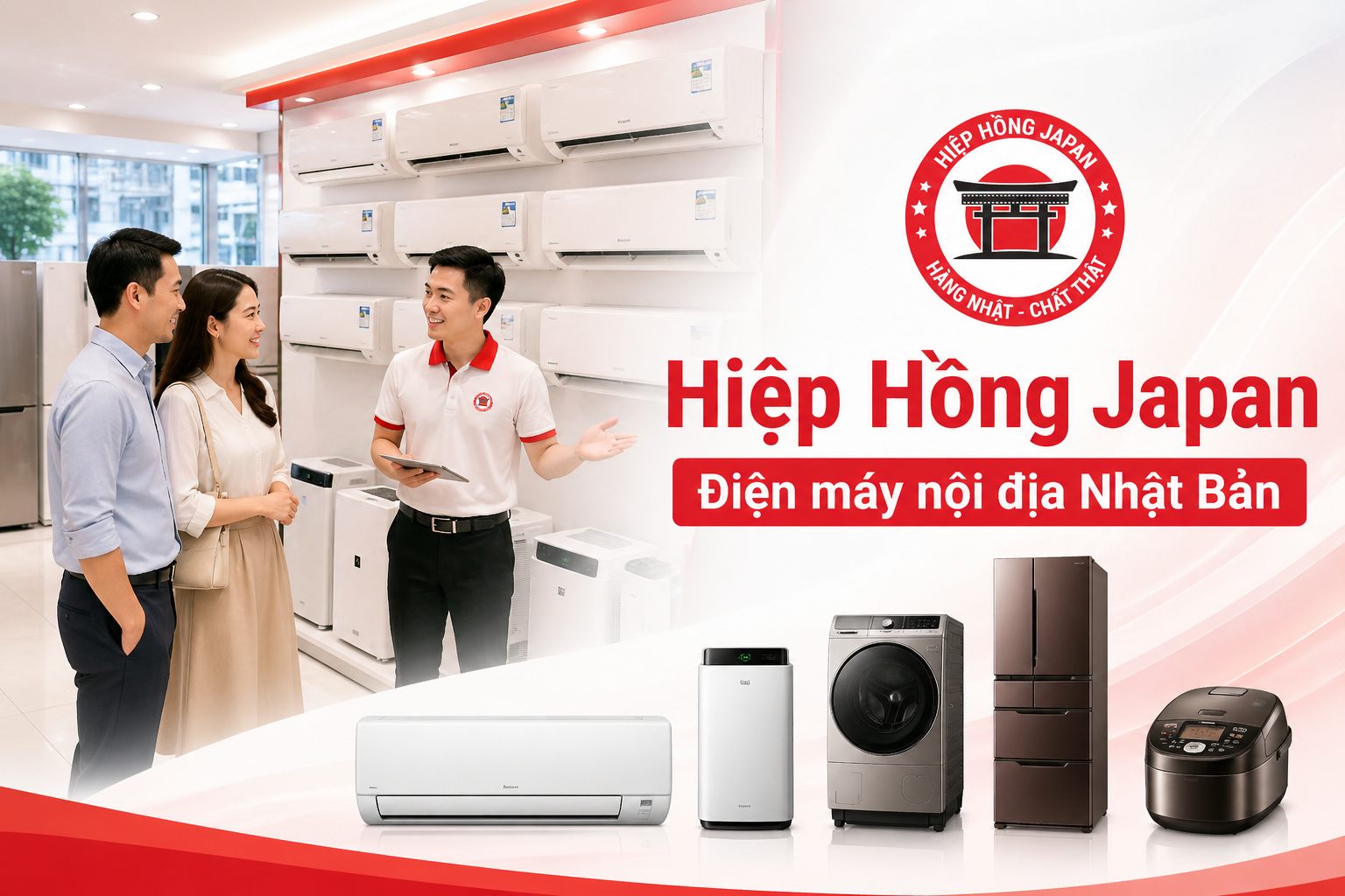 Hiệp Hồng Japan tư vấn chọn mua điều hòa Nhật Bản và máy lọc không khí chính hãng