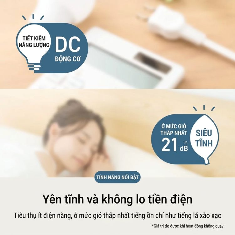 Toyotomi FS-DH30P quạt động cơ DC