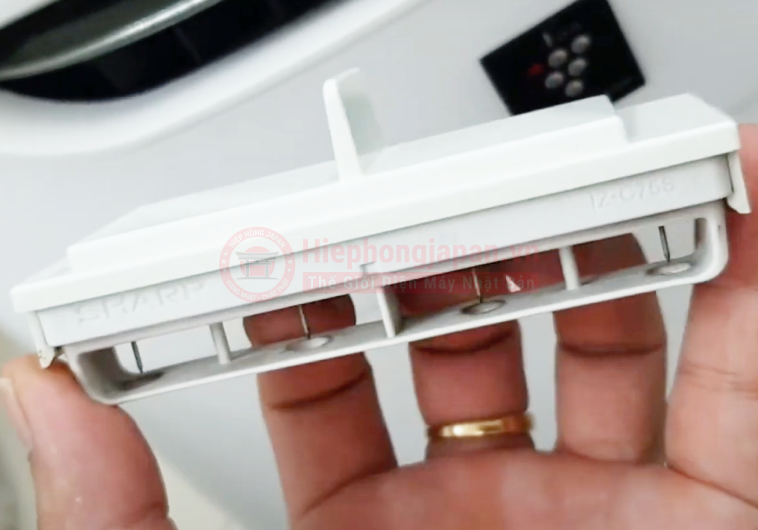 huong dan reset may loc khong khi sharp hiephongjapan