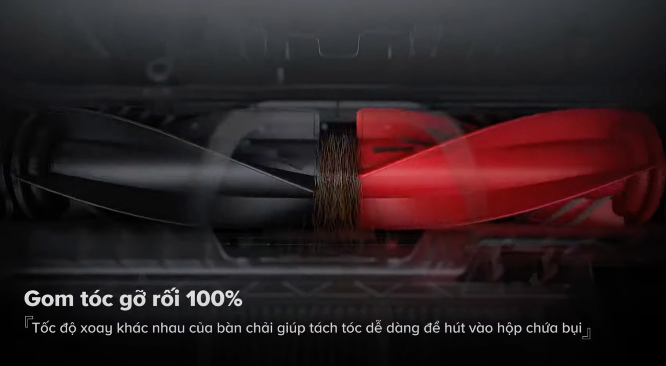 Roborock Saros 10R chống rối tóc