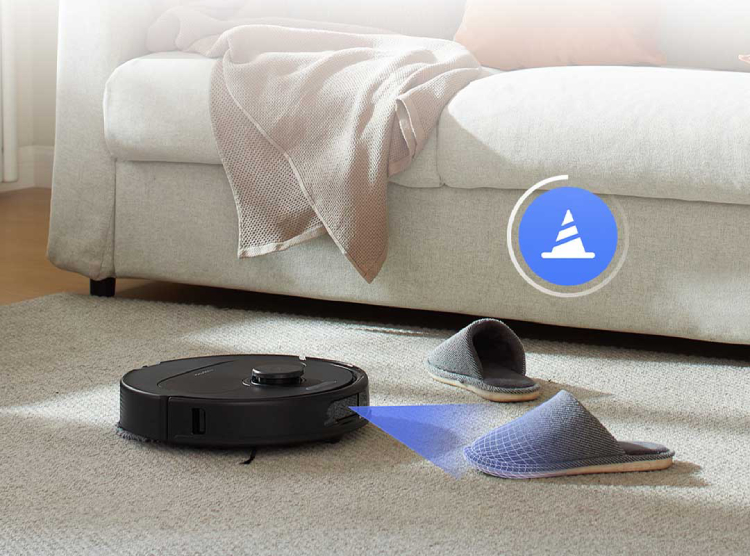 Hút bụi và lau sàn 360° Reactive Tech và PreciSense LiDAR