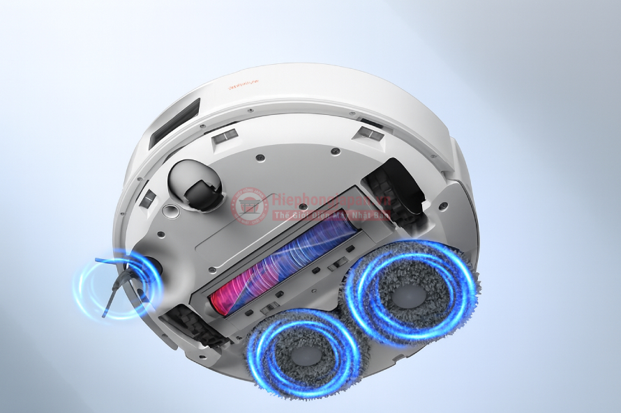 Roborock Qrevo 5AE công nghệ chống rối 3 lớp
