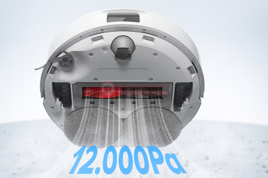 Roborock Qrevo 5AE Lực Hút HyperForce 12.000 Pa