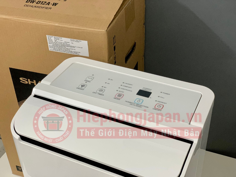 may hut am Sharp DW-D12A-W hiep hong japan