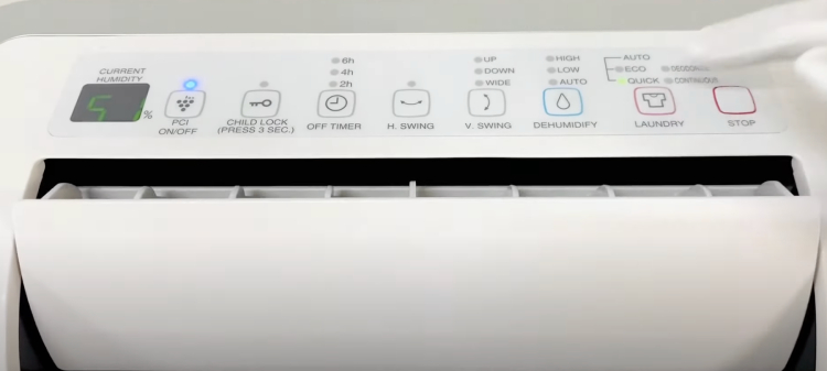 Sharp DW-D20A-W bang dieu khien