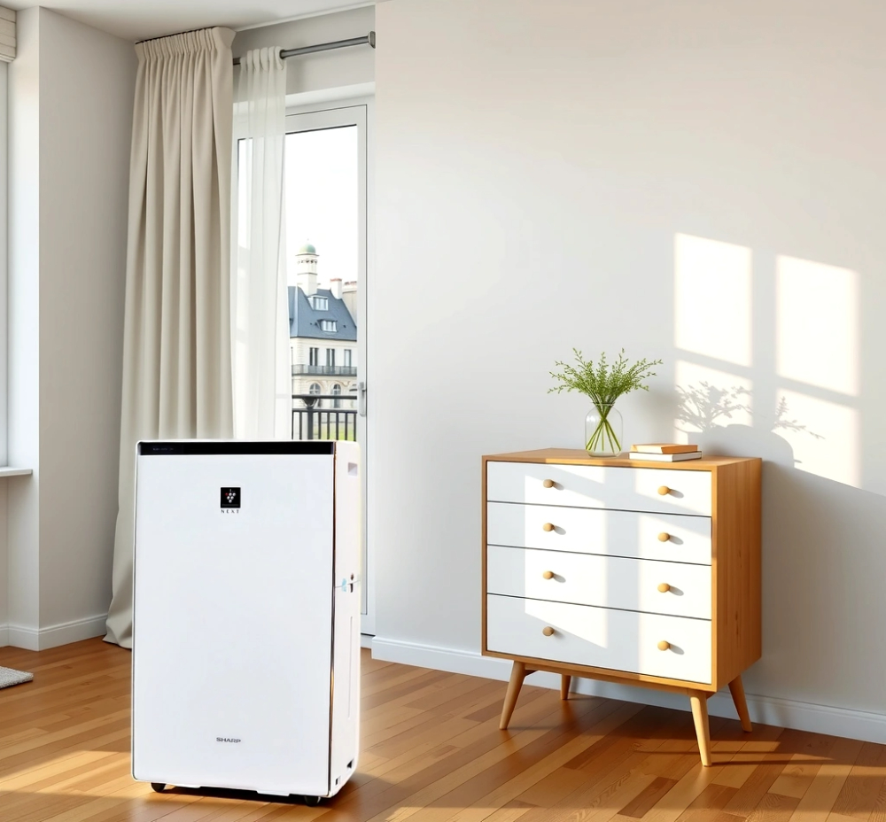 may loc khong khi tao am Sharp KI-RX100-W