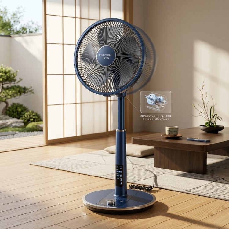 Stepping Motor ứng dụng trong quạt điện nội địa Nhật