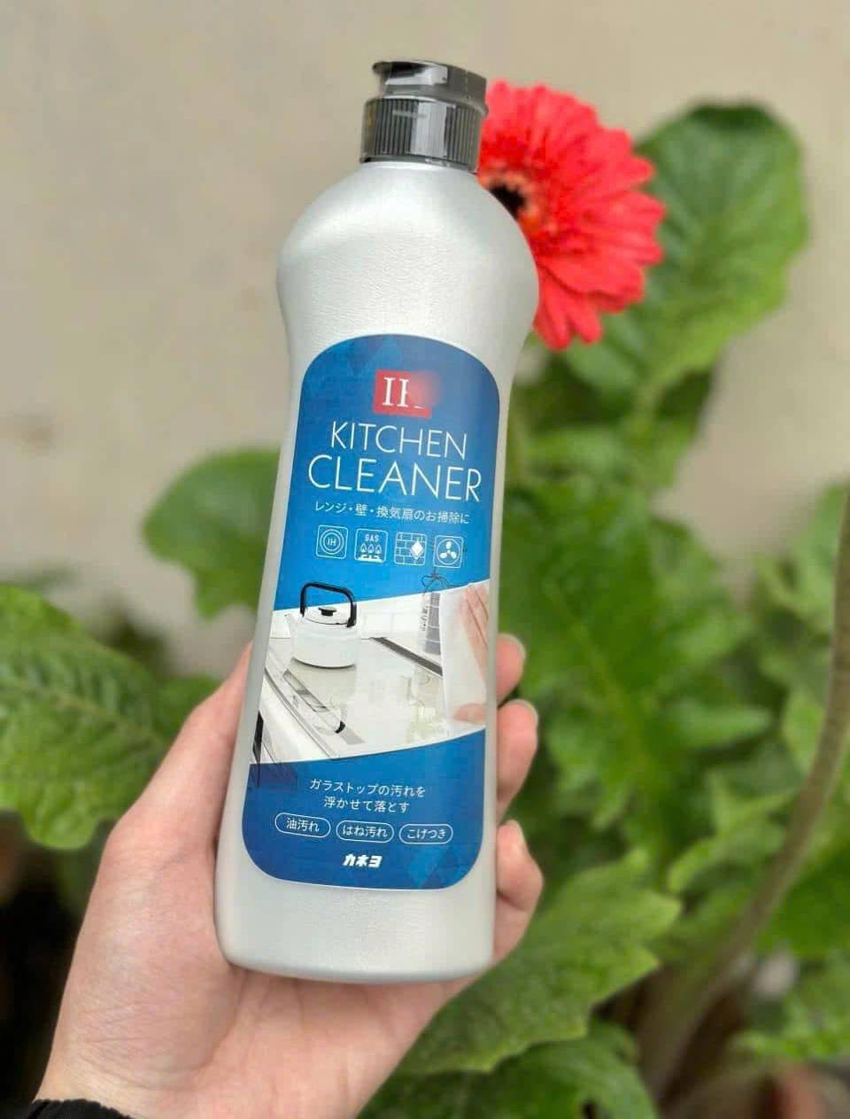 su dung dung dich chuyen dung de ve sinh bep tu