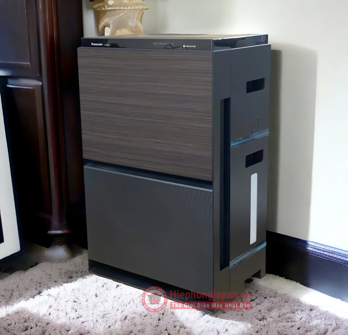 su dung may loc khong khi Panasonic