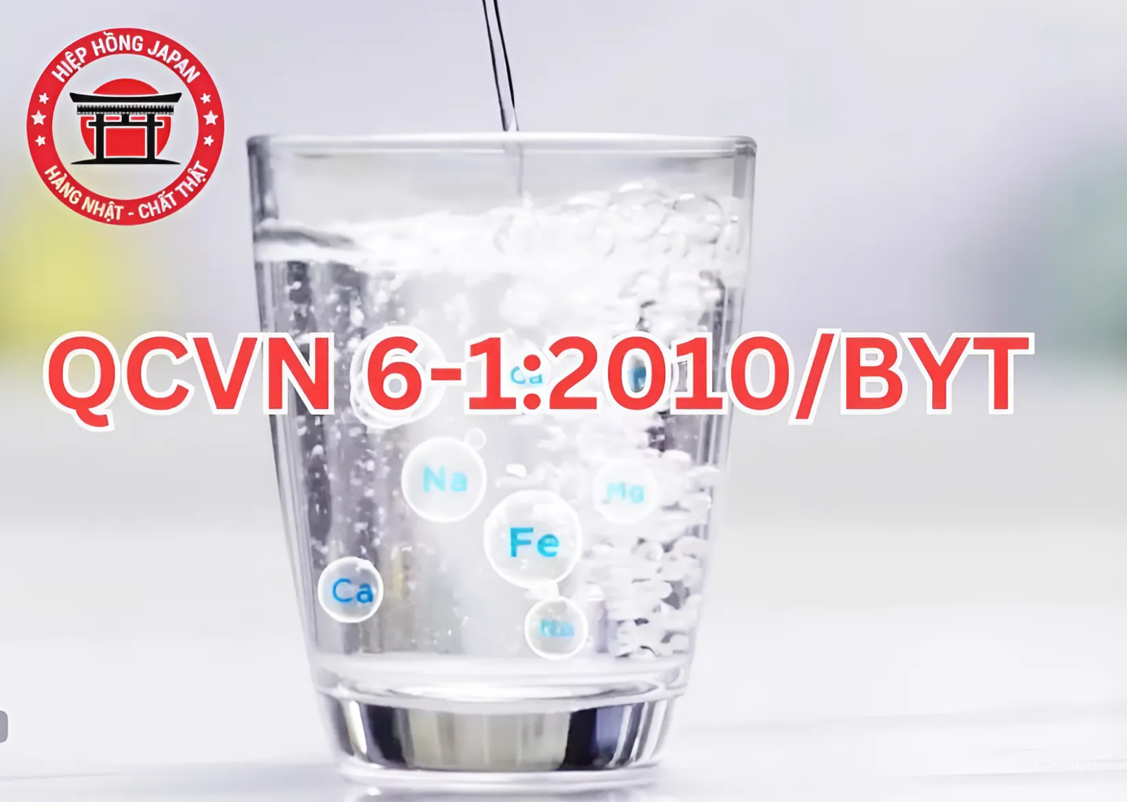 tieu chua nuoc uong truc tiep QCVN 6-1:2010/BYT