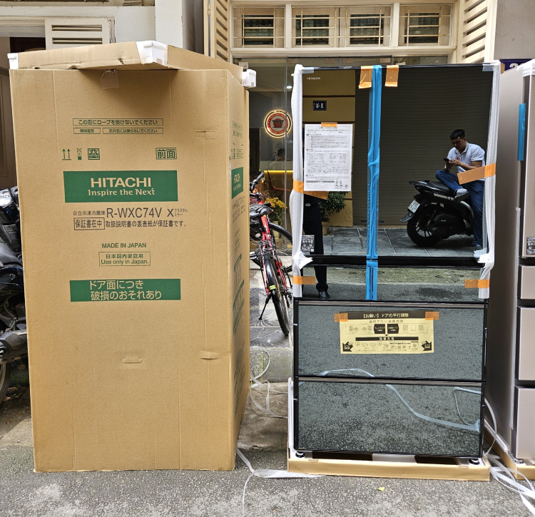 tu lạnh Hitachi R-WXC74V tai hiephongjapan.vn