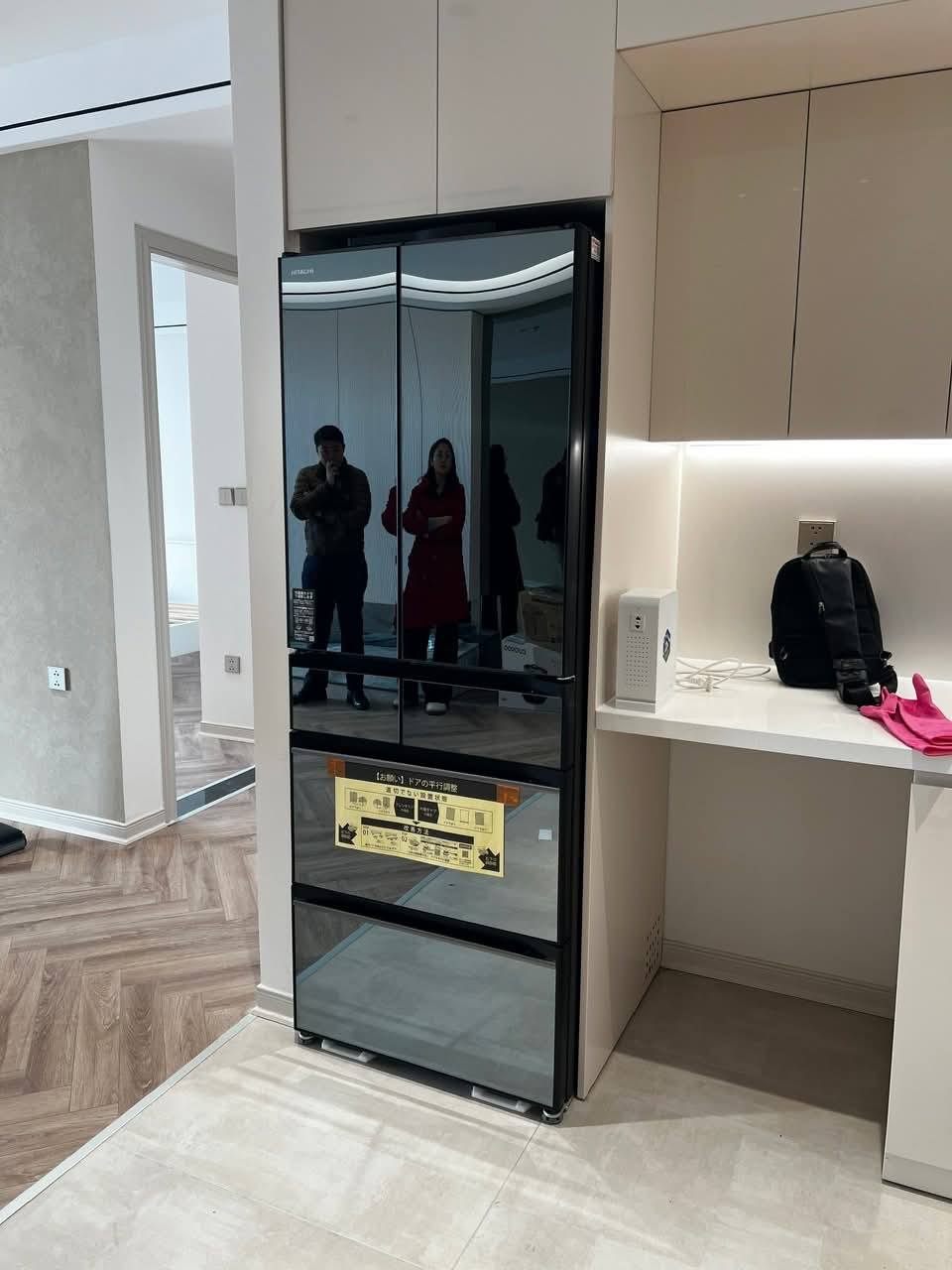 R-HW540RV-X thiết kế phù hợp với không gian bếp Việt