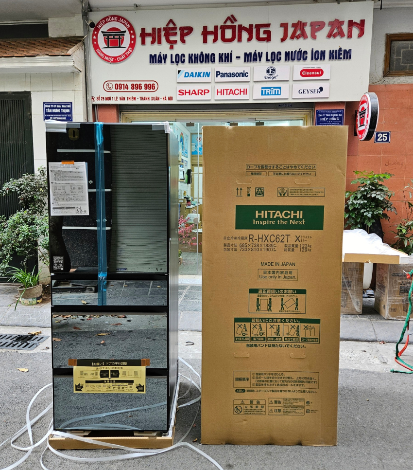 tu lanh hitachi r hxc62t tai hiep hong japan