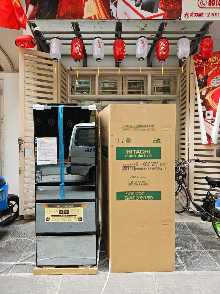 tu lanh Hitachi R-HXCC62V 617 lít