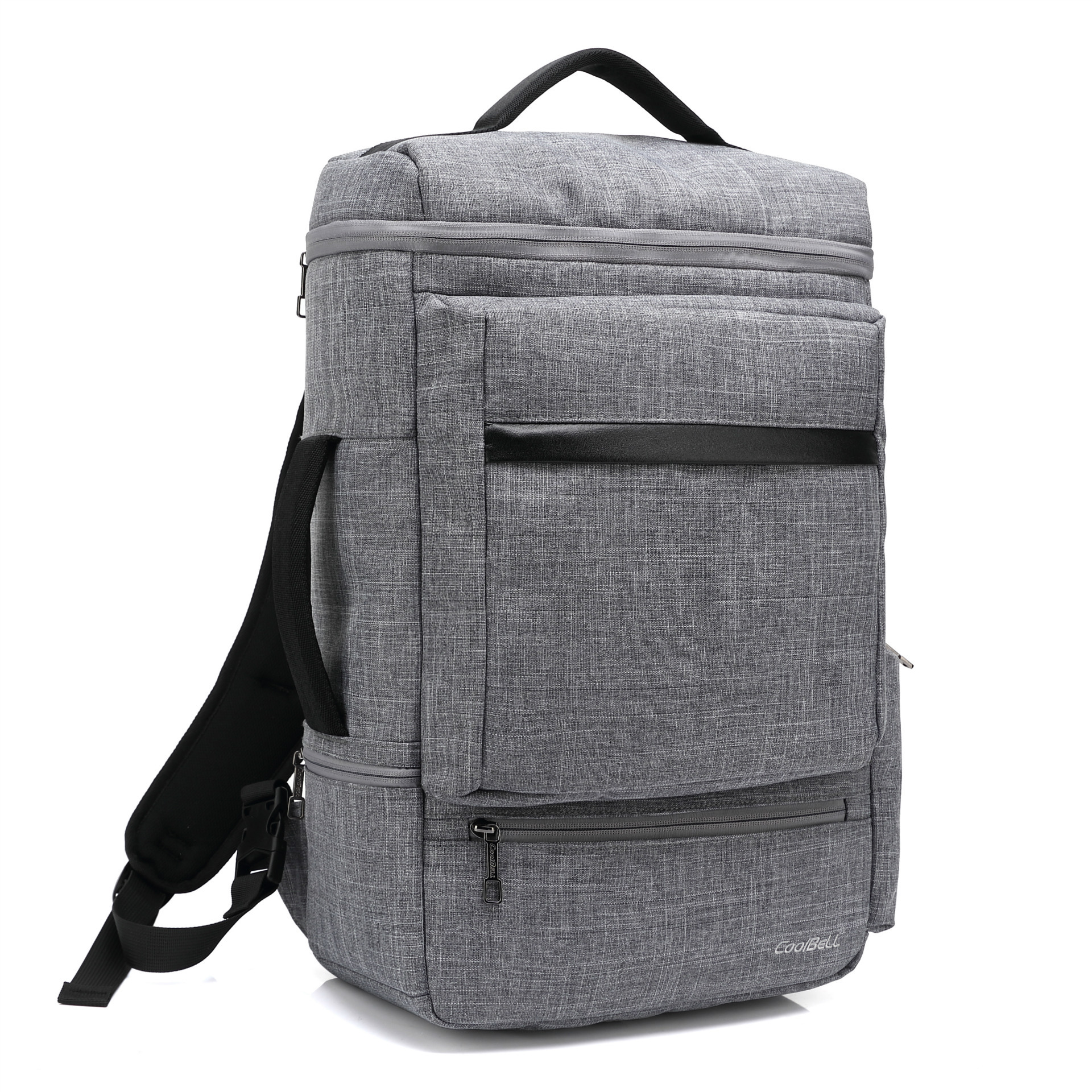 Balo Laptop 15.6 Inch Coolbell 7002 Xám Sáng