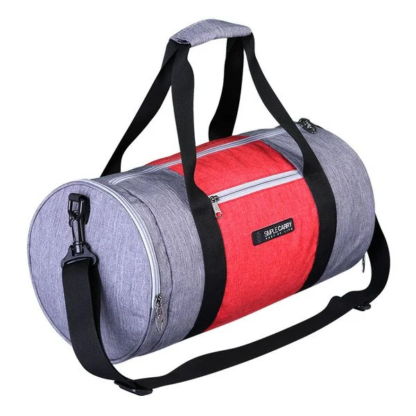 Túi Trống GymBag Simplecarry Cao Cấp-Màu Xám+Đỏ