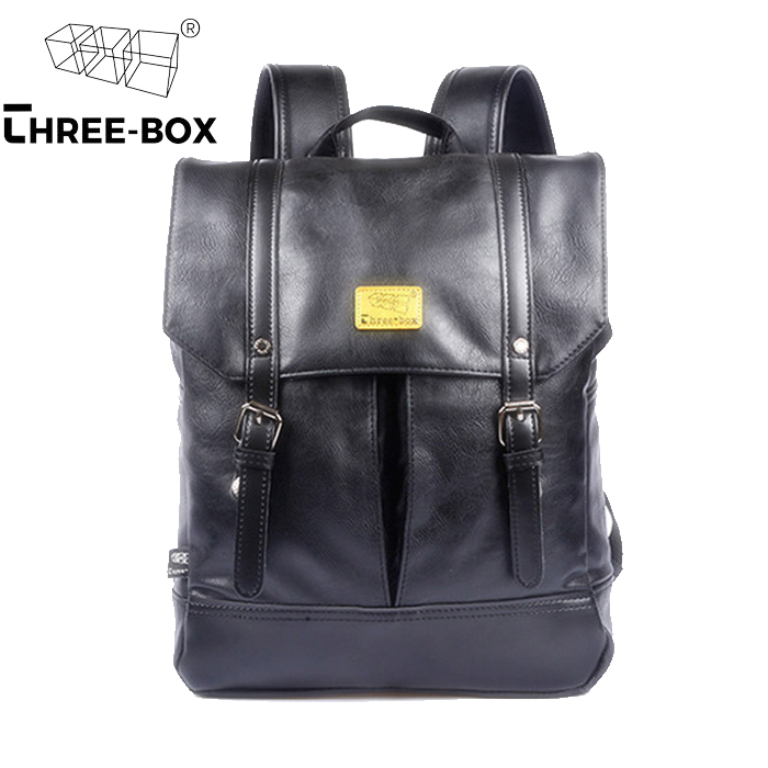 Balo Da Threebox Thời Trang Unisex TB5541