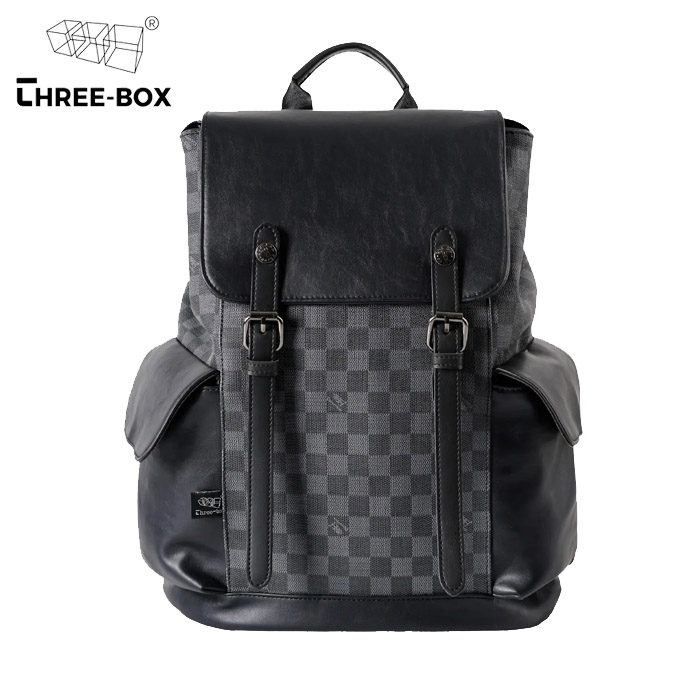 Balo Da Threebox Damier Unisex 8053