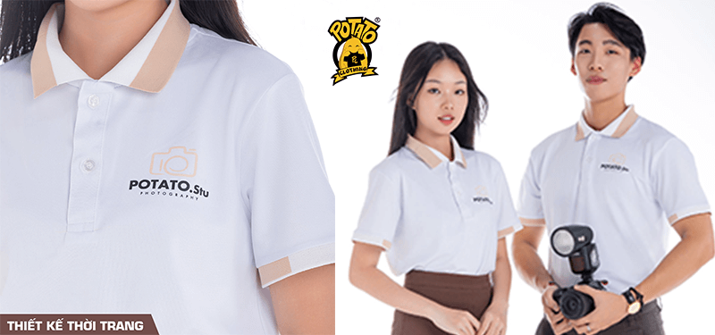 Polo đồng phục: Năng động, chuyên nghiệp cùng Potato Clothing