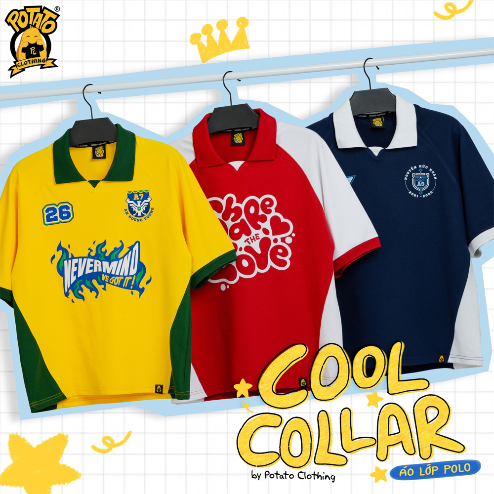 Áo polo Cool Collar thiết kế trẻ trung năng động