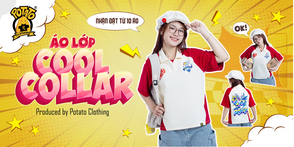 Ý tưởng thiết kế áo lớp Cool Collar 1