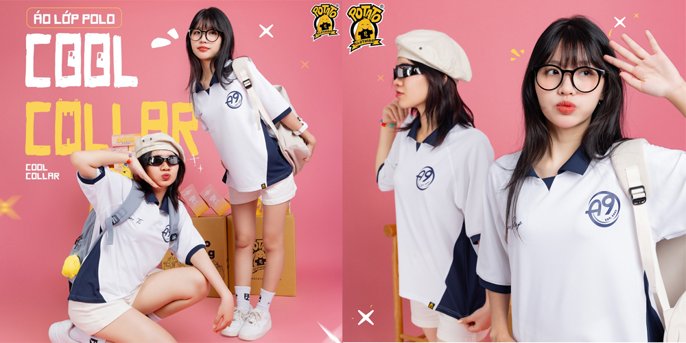 Ý tưởng thiết kế áo lớp Cool Collar 5