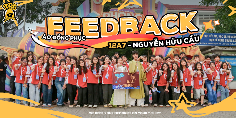 Feedback khách hàng áo lớp Cool Collar 1