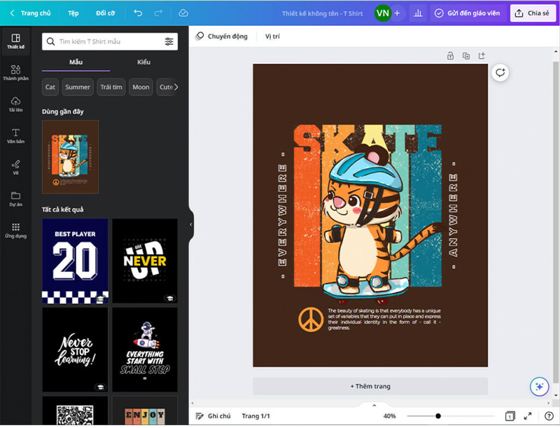 Tạo áo lớp miễn phí với Canva – công cụ thiết kế mạnh mẽ và dễ sử dụng