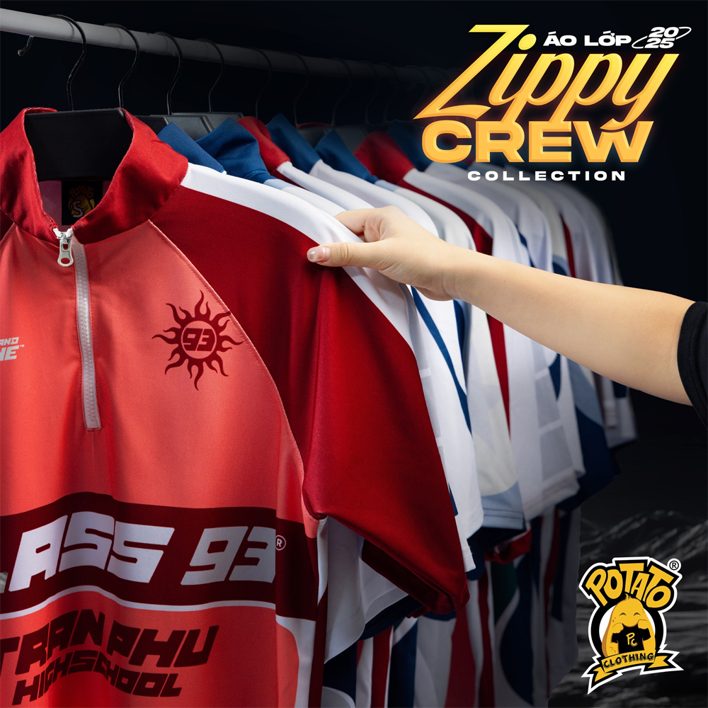 BST Áo Lớp Zippy Crew