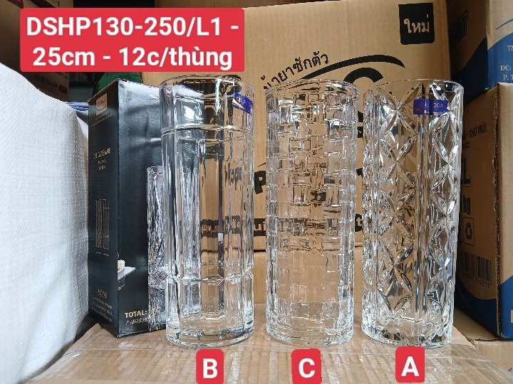 Bình hoa trắng 25cm