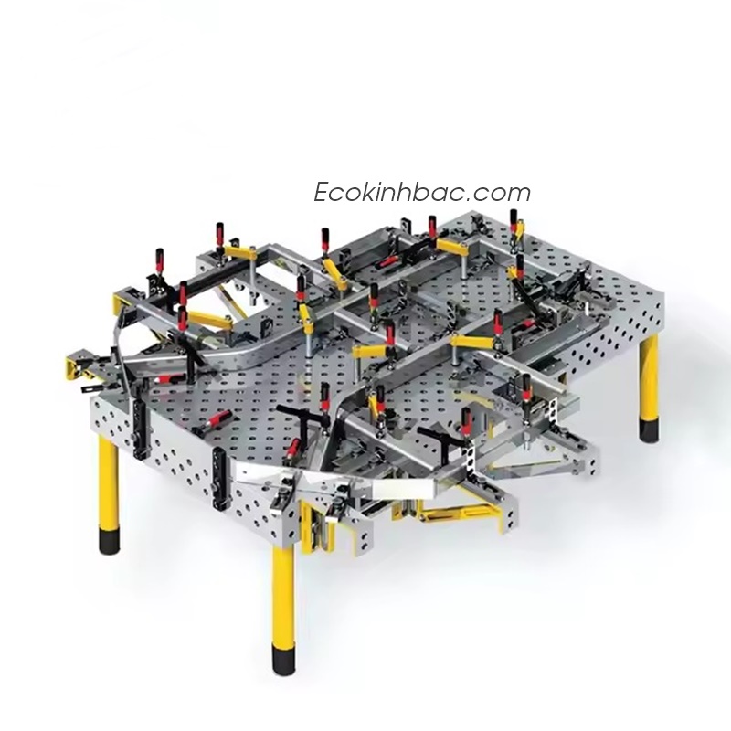 Bàn gá hàn gang kích thước 3000x1500 lỗ D16