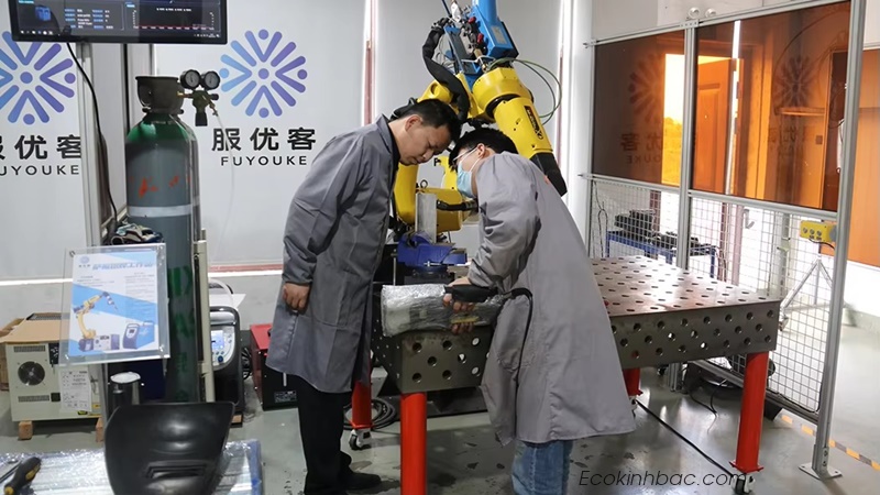 Bàn hàn gang kích thước 3000x2000 lỗ D28