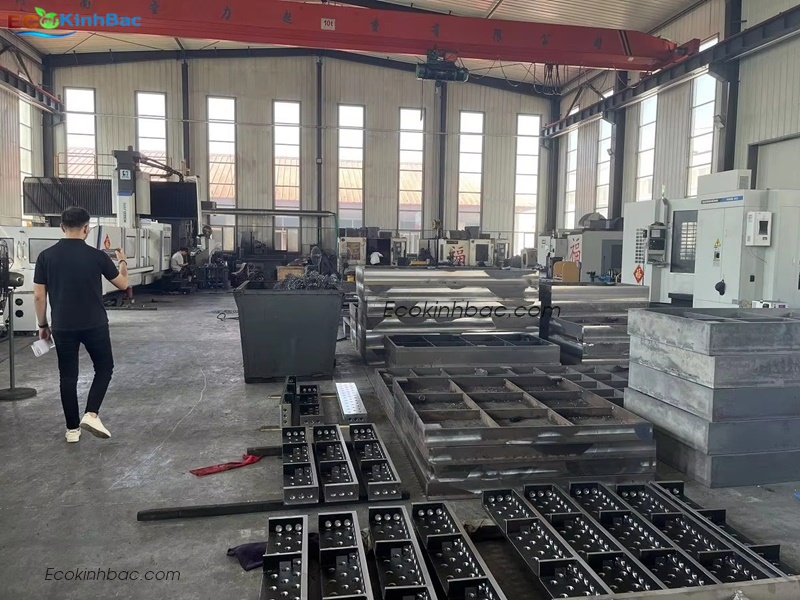 Bàn hàn gang 3D D16 kích thước 1000x500x100mm.