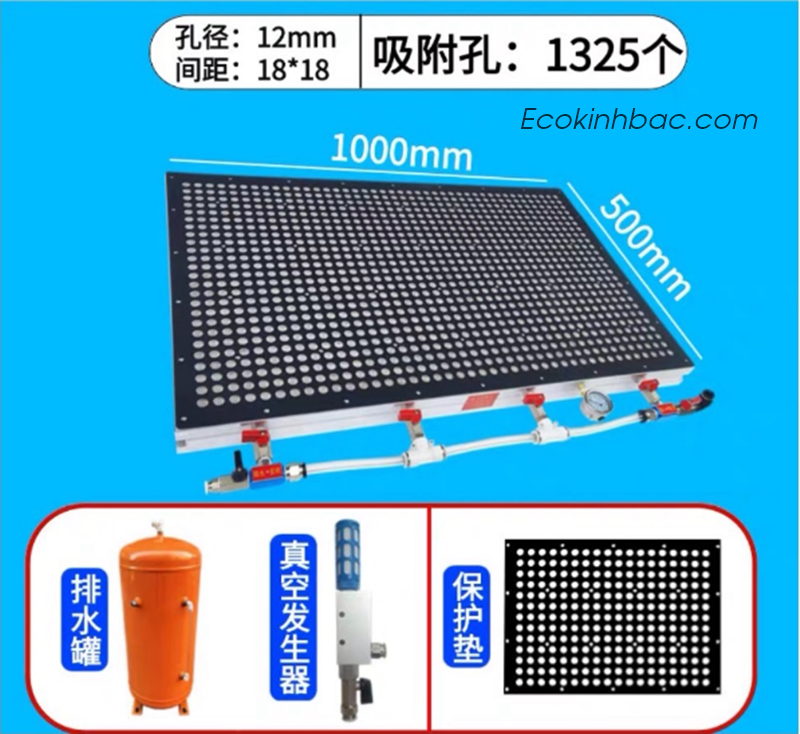 Bàn hút chân không đa điểm 1000x500mm