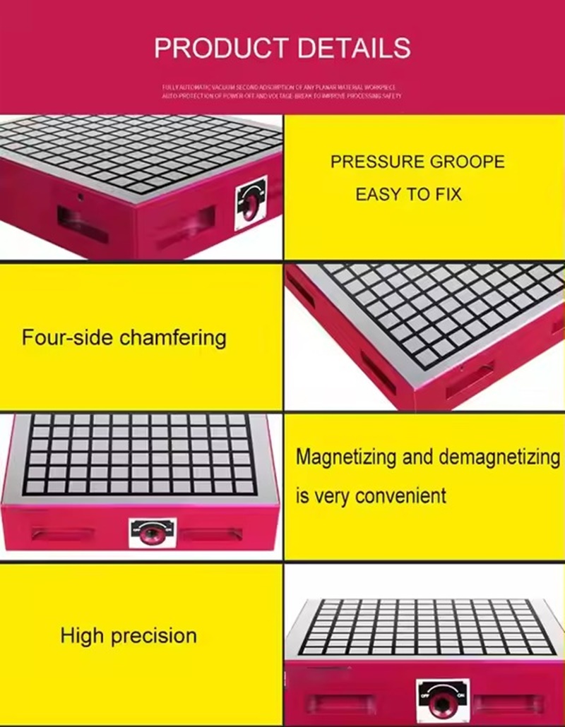 Bàn kẹp từ 200x400 máy CNC